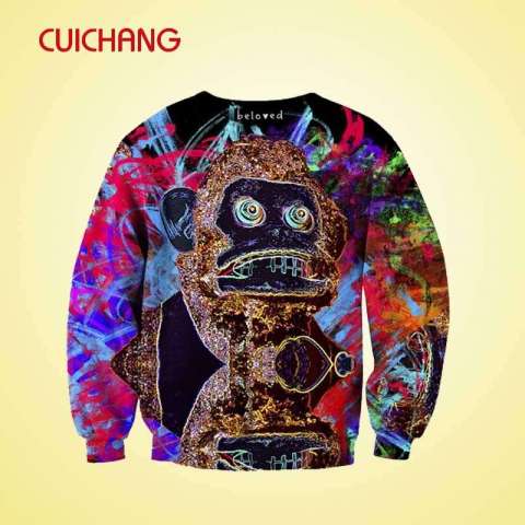 Animal Hoodies&Wholesale Crewneck Sweatshirt&Sublimation Printing Sweatshirt