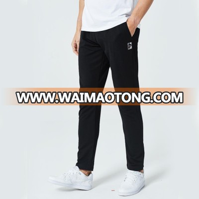 2018 elastic waist pants mens casual wear long pants