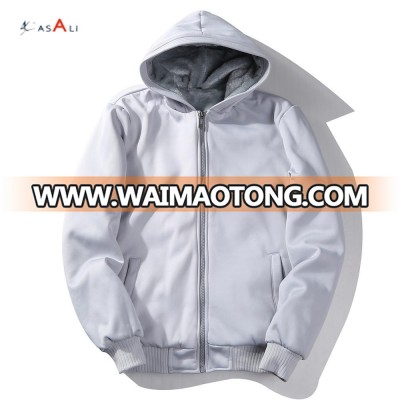 Mens clothing oversized hoodie zipper up men custom blank hoodies wholesale